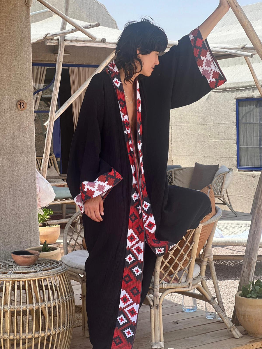 Muslin Royal Kimono