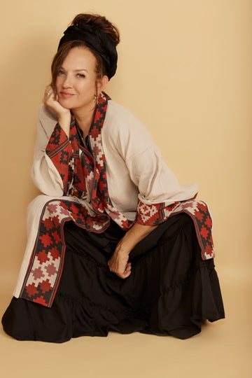 Muslin Royal Kimono